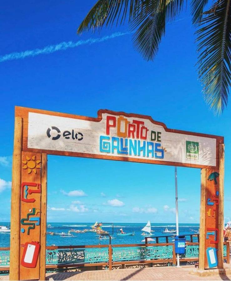 Apartamento Praca Nove Pôrto das Galinhas Exterior foto